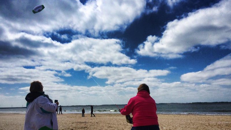 Bekijk Strand en bos activiteiten Powerkiten